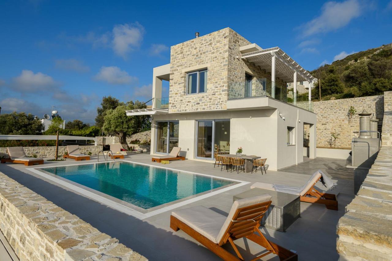 Diamond Dream Villa Kamilari Ngoại thất bức ảnh
