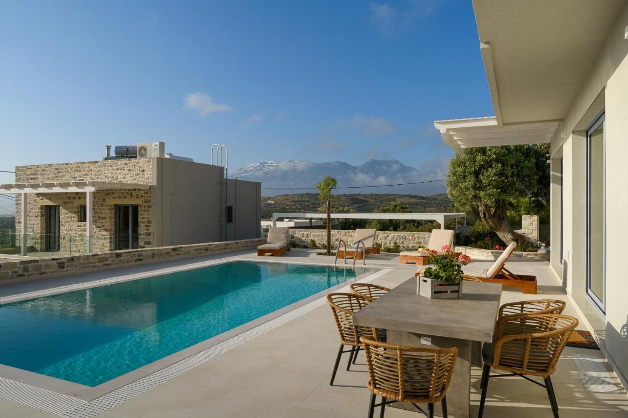 Diamond Dream Villa Kamilari Ngoại thất bức ảnh