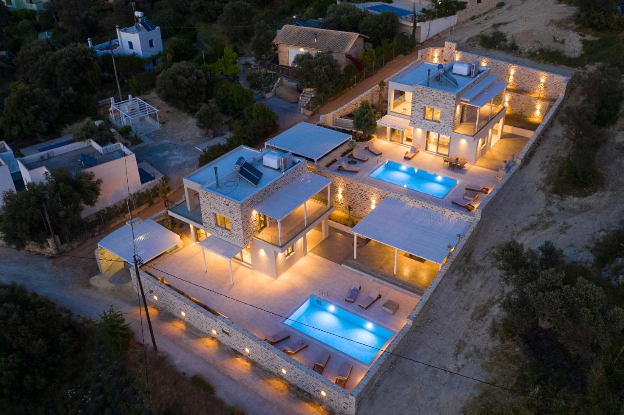 Diamond Dream Villa Kamilari Ngoại thất bức ảnh